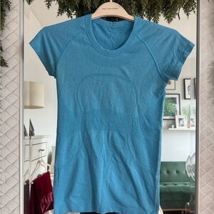 Lululemon Blue Athletic Top